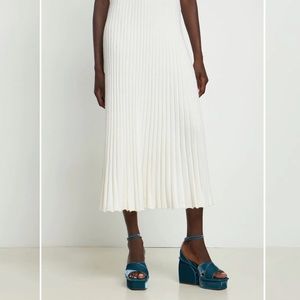 Zimmermann // 95mm Teal Velvet Platform Sandal with Ankle Tie